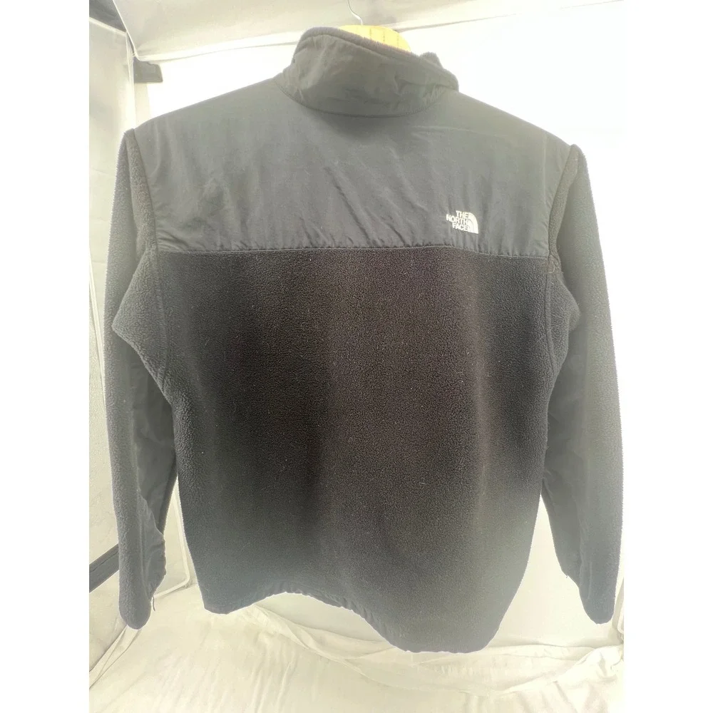 The North Face Black Fleece Jacket Men‎ Size Medium Polartec Zip Up Outdoor